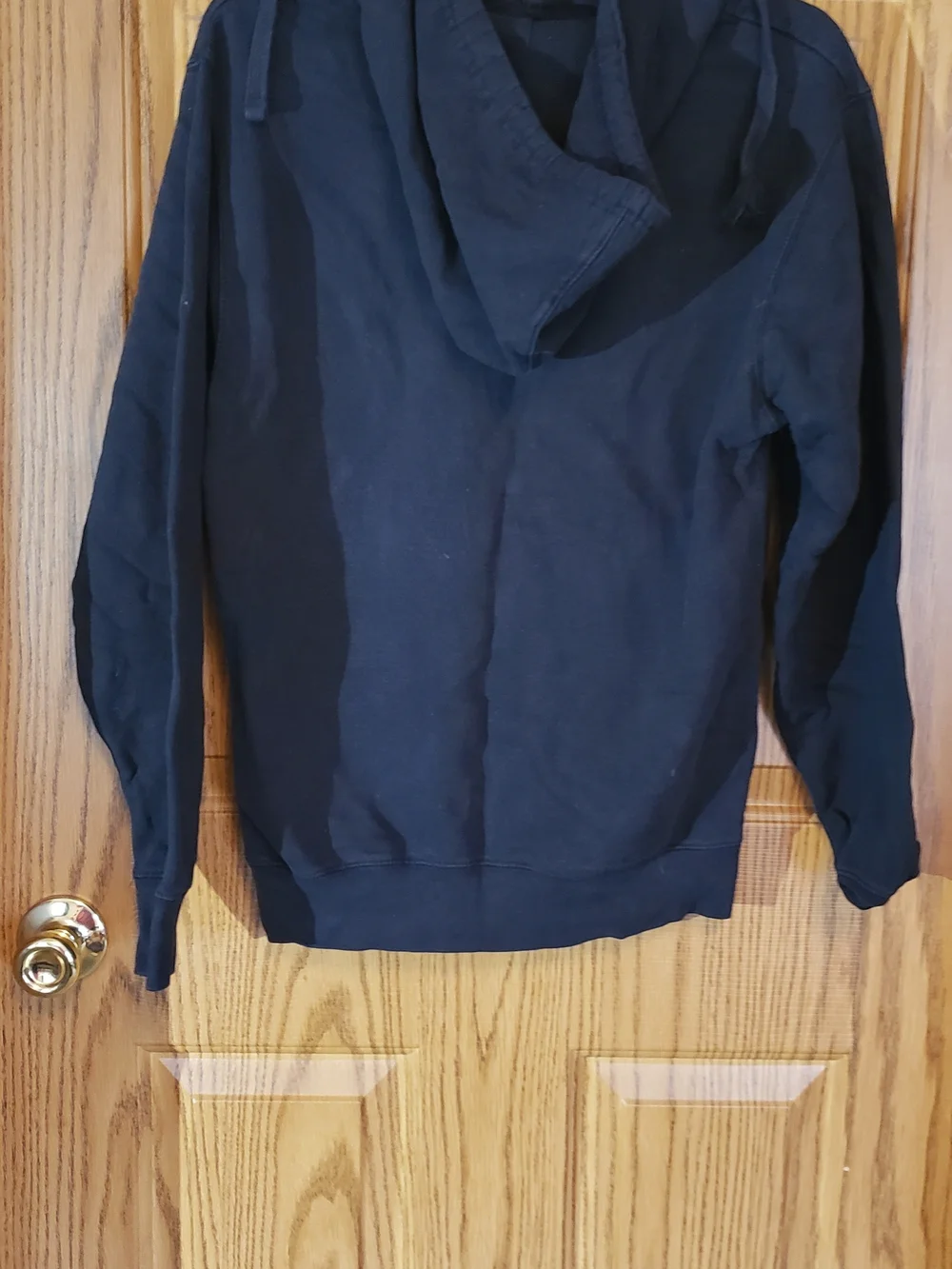 Source Unknown Black Pullover Hoodie with Patriotic Duck Graphic - Picture 3 of 4